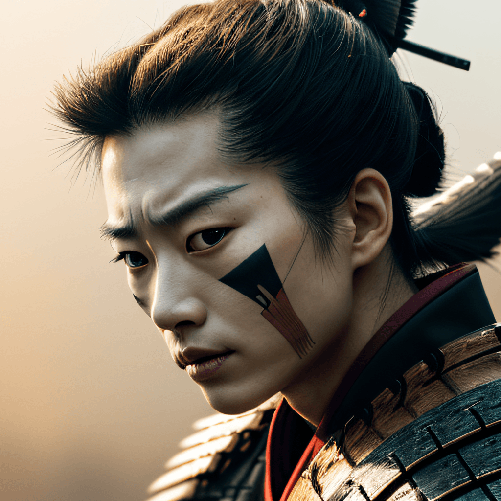 japanese samurai generated by ai image generator