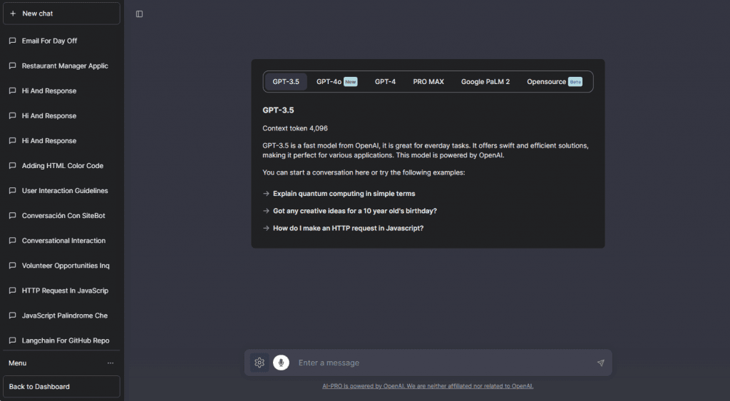 Chatbot Pro