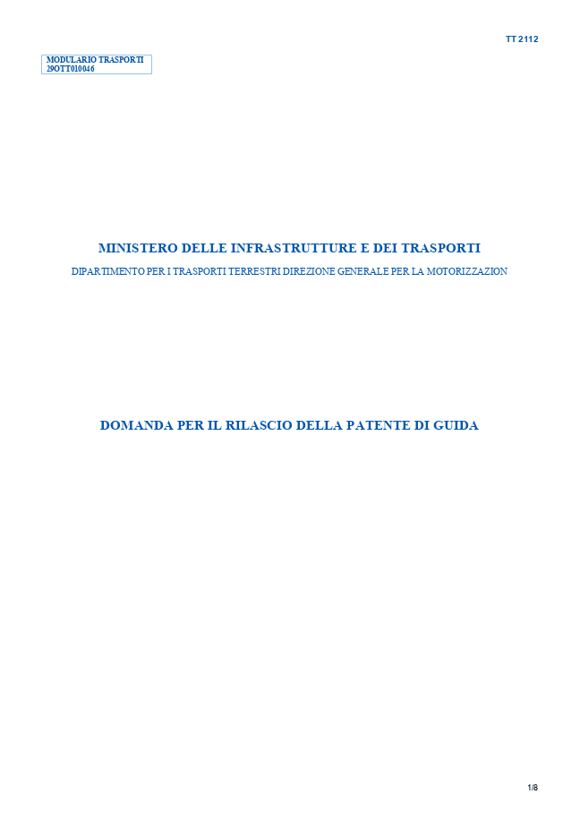 Modello TT2112