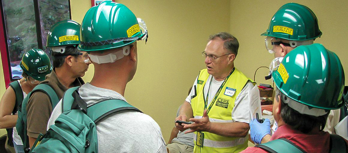 CERT Members in Training Group