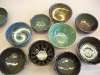 photo of hand made bowls.