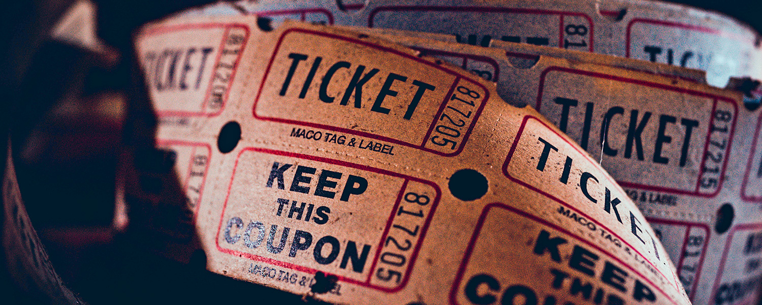 Paper Ticket Roll