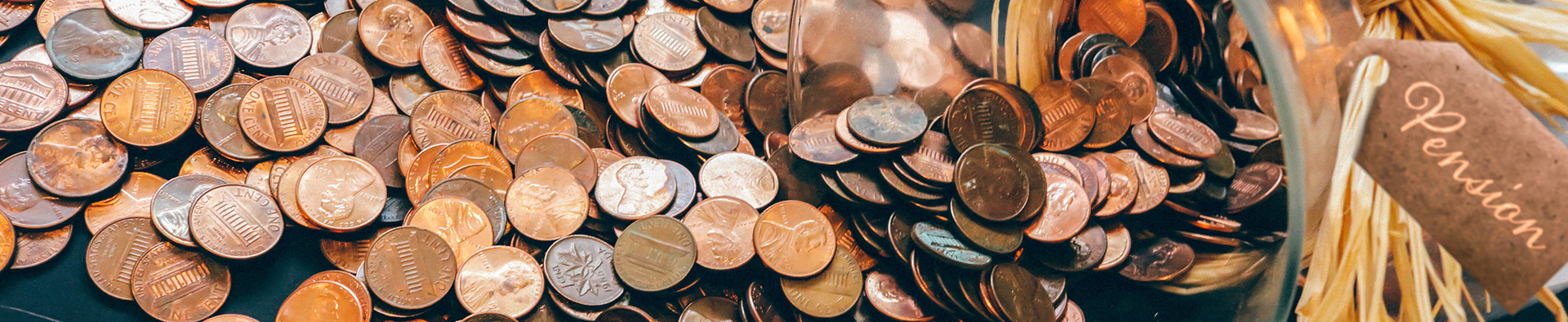 Pile of coins