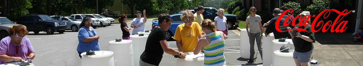 Coca-Cola Marietta Plant Rain Barrels