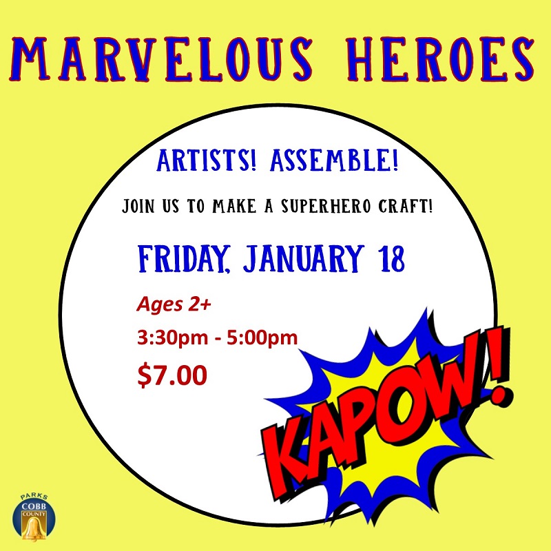 Marvelous Heroes flyer