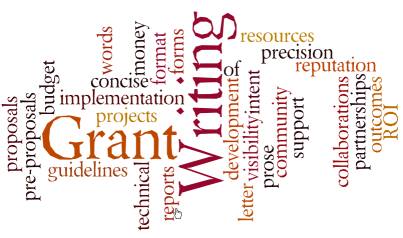 Grant Writing Word Art