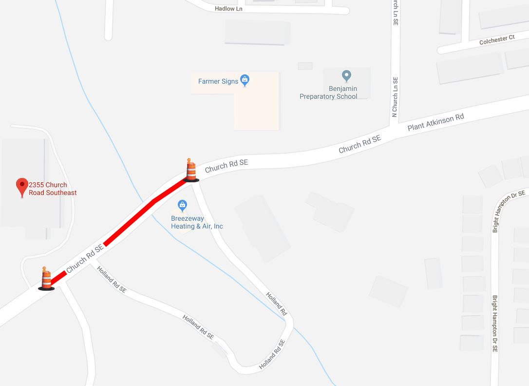 Church Road SE Closure - 061019
