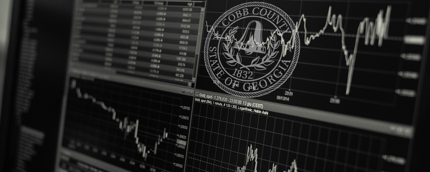 picture of financial charts