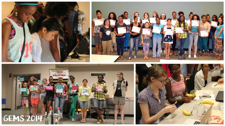 2014 GEMS Students Working