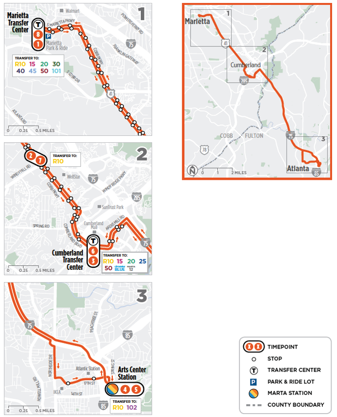 Picture of Route 10 Map