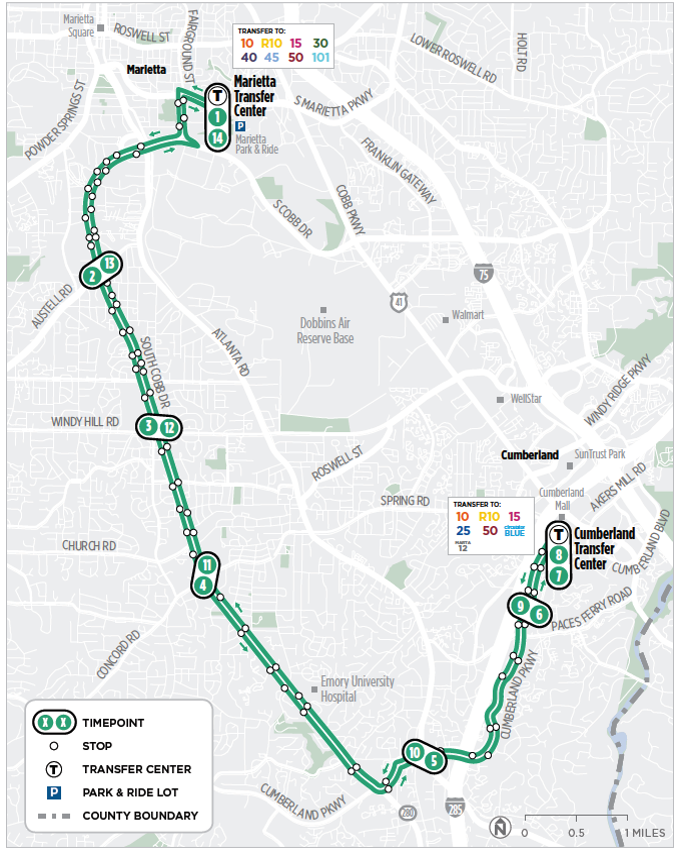 Picture of Route 20 Map