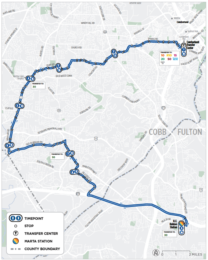 Picture of Route 25 Map
