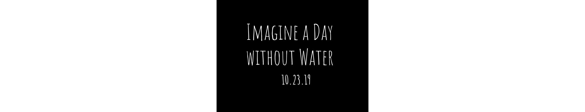 waterImagineAdayWithoutWater