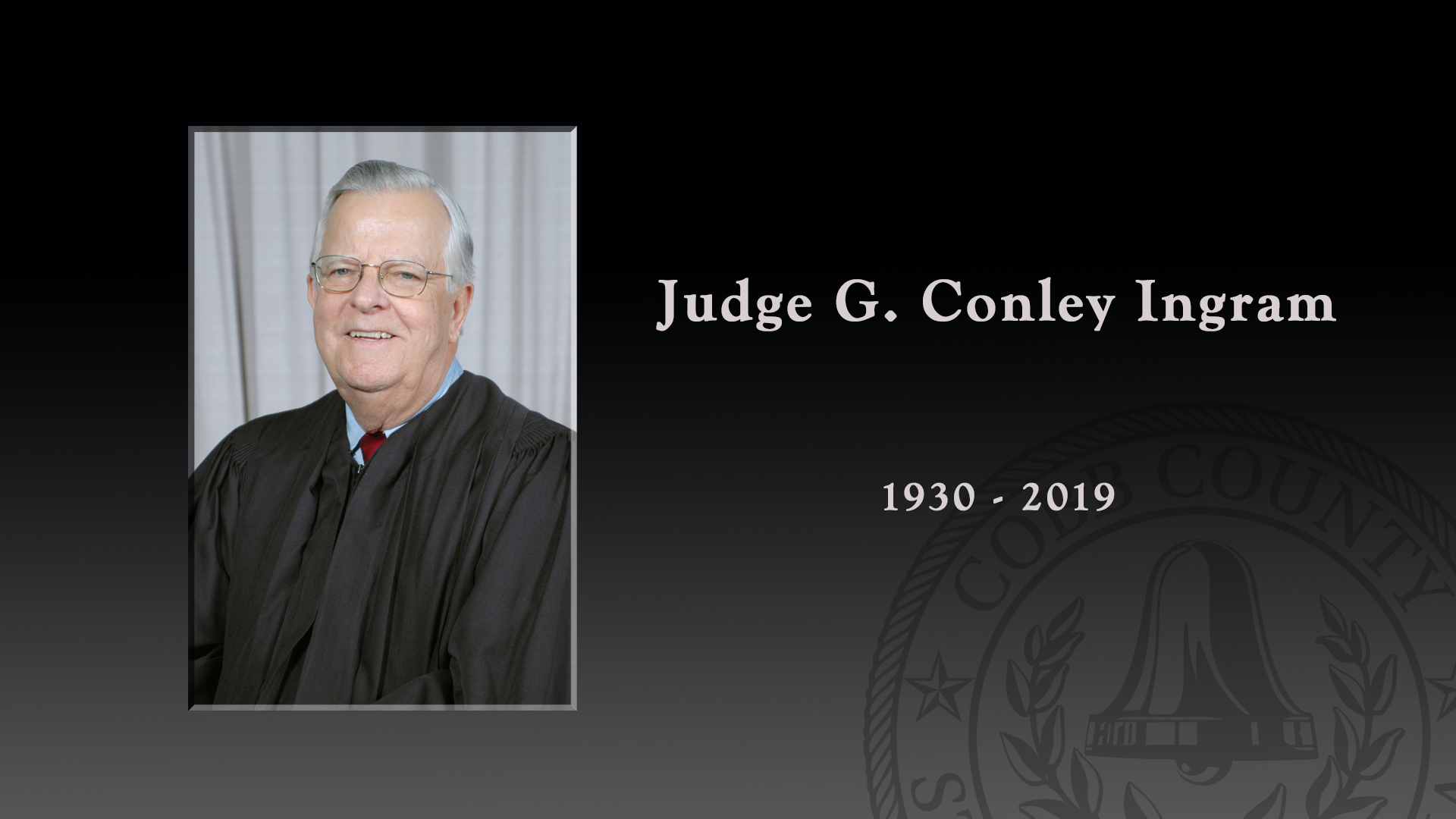 picture of retired judge ingram
