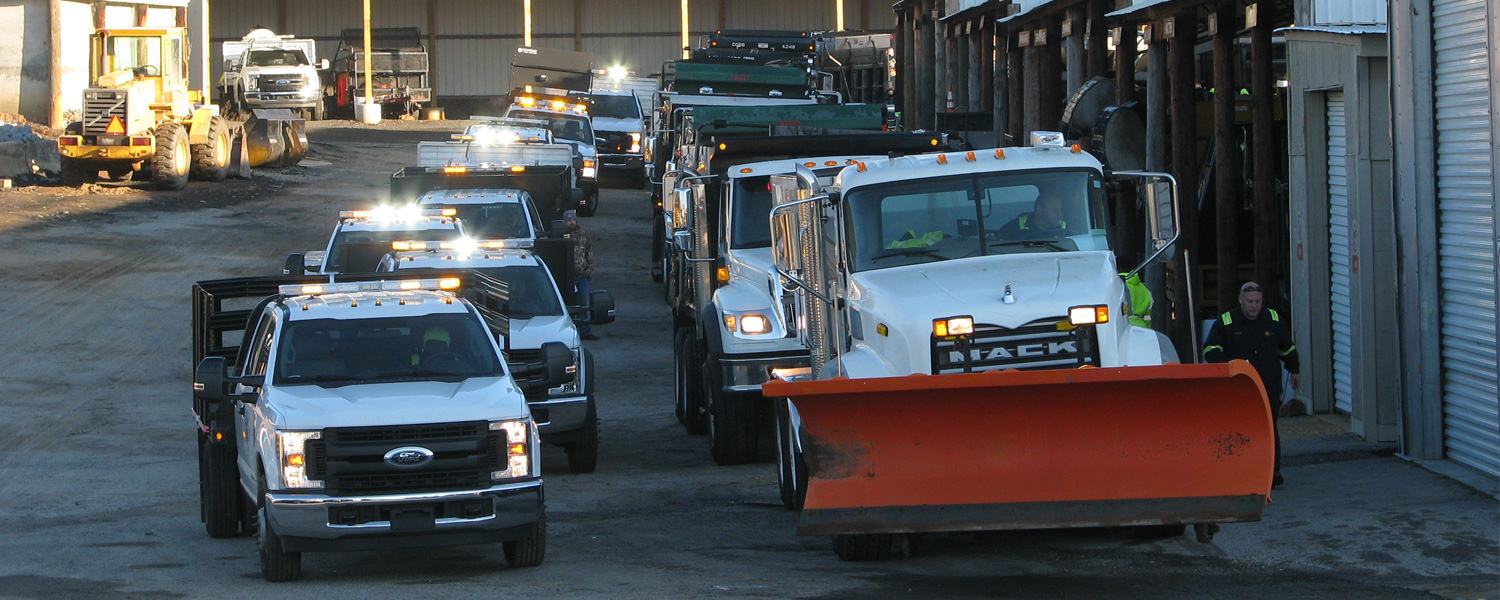 Picture of Cobb DOT inclement weather trucks