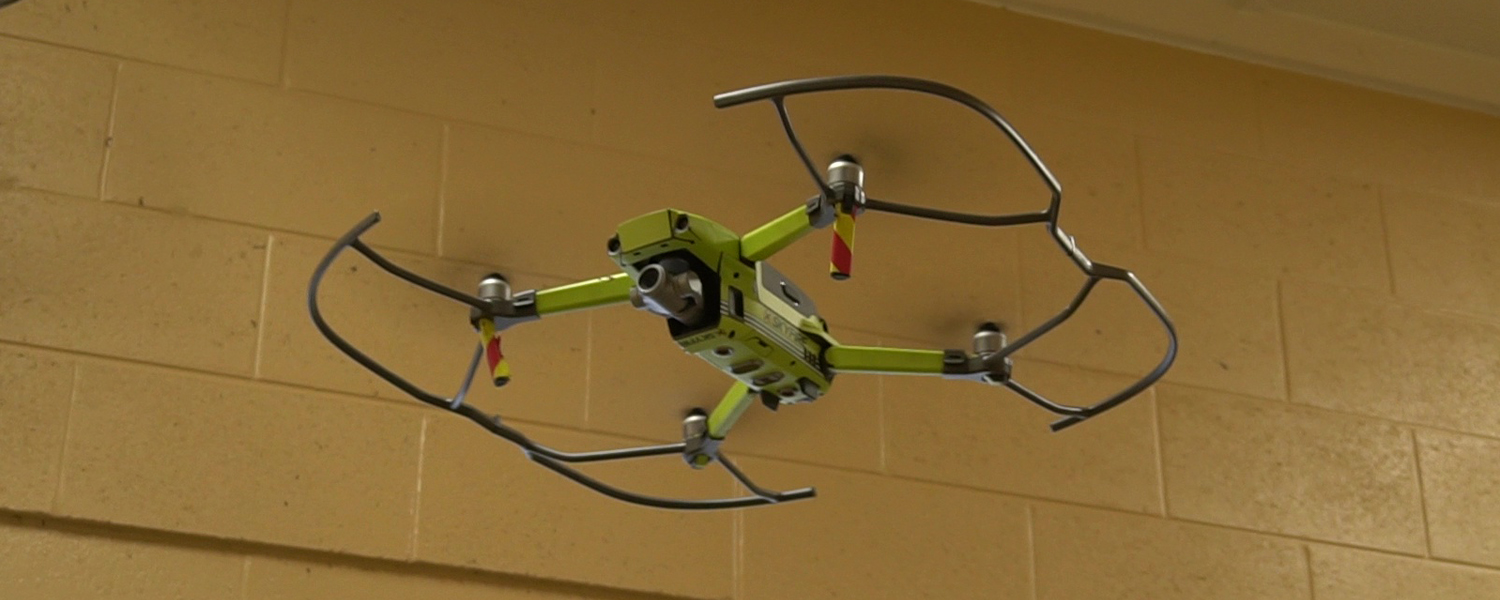 picture of drone in flight