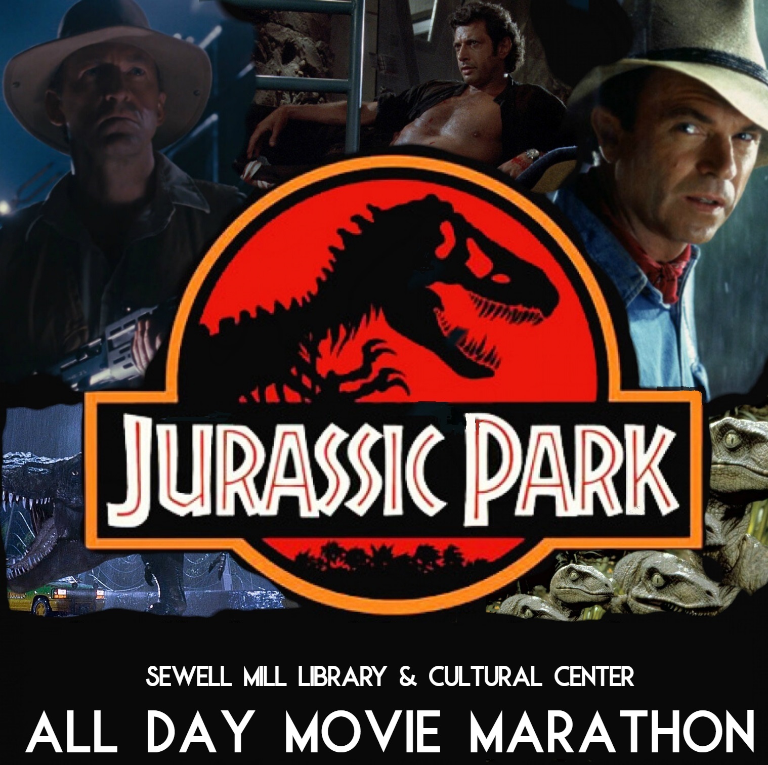 Jurassic Park Poster Crop