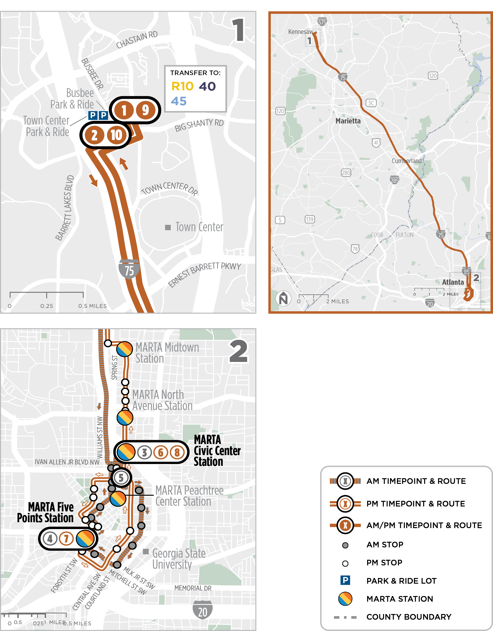 Picture of Route 100 Map