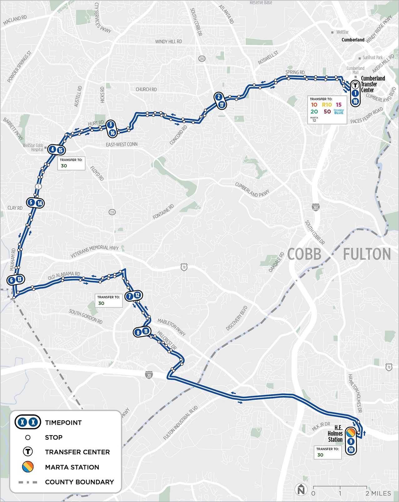 Picture of Route 25 Map