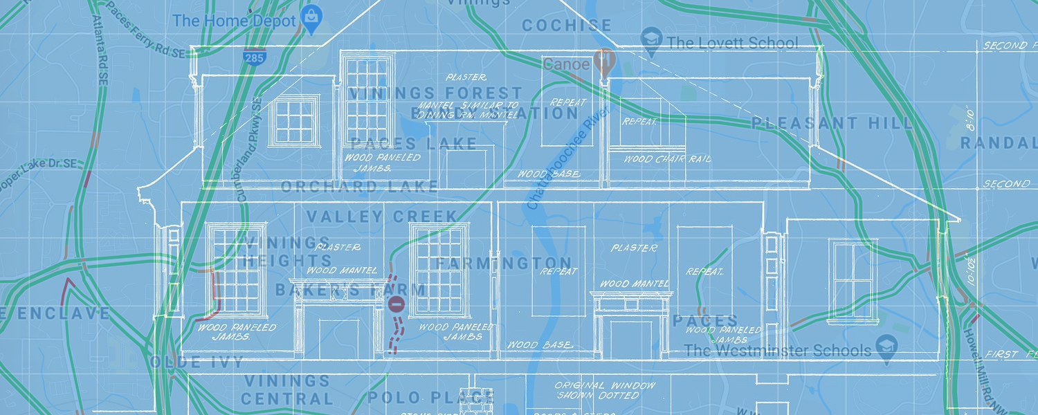 picture of an architectural drawing