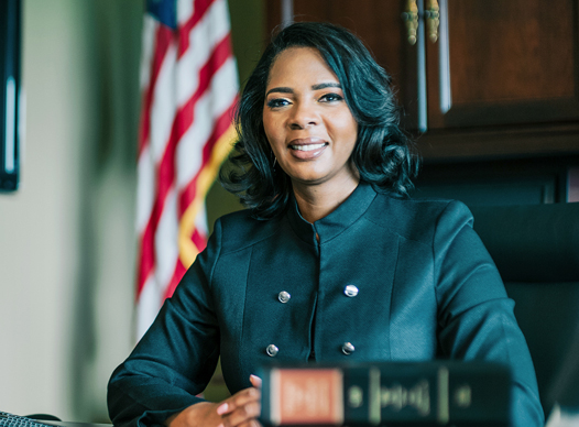 District Attorney Joyette Holmes