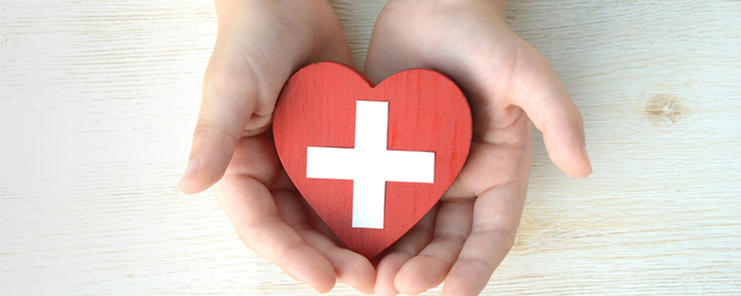 hands holding heart