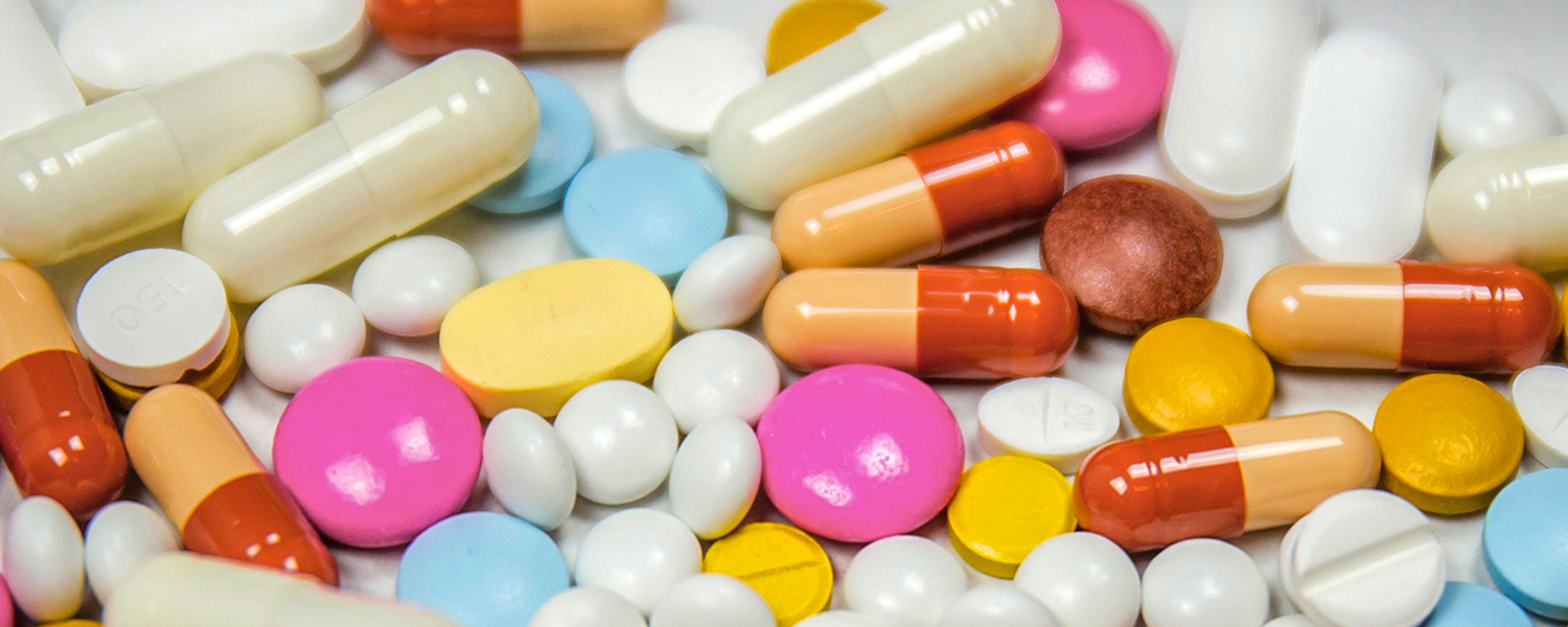 Pile of Medication Pills