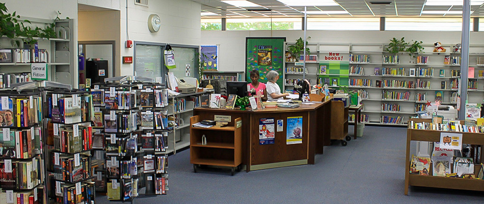 Lewis A Ray Library interior