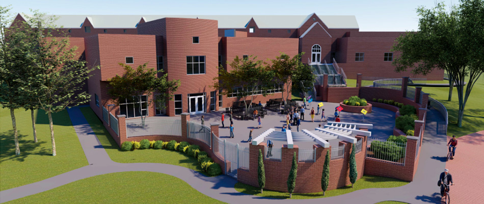 Switzer Library rendering