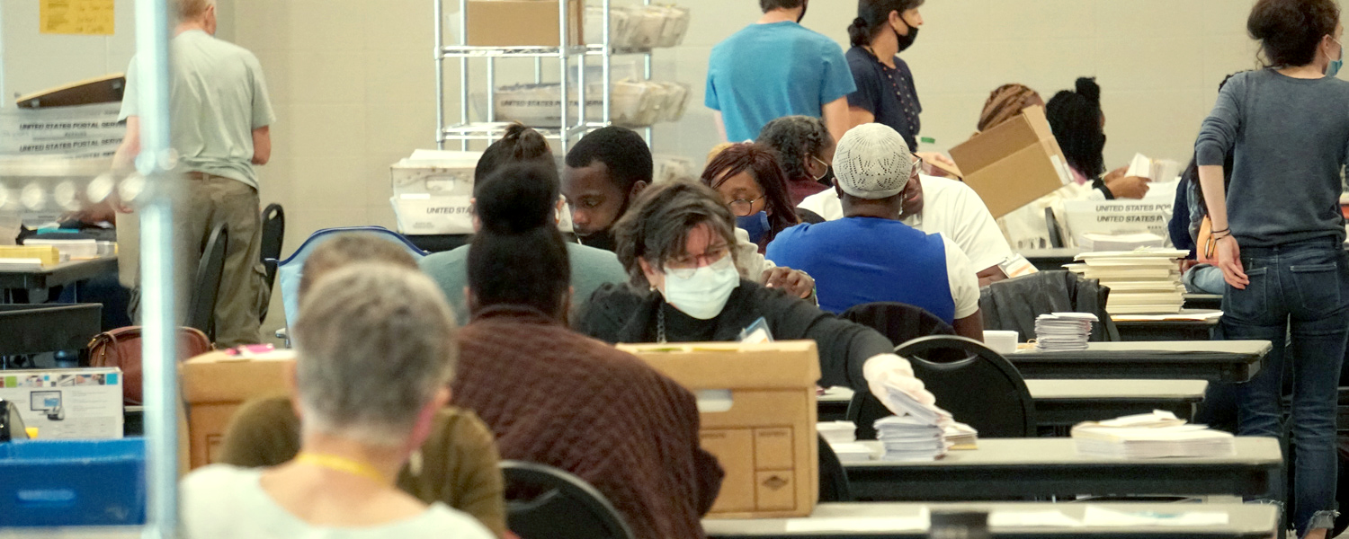 picture of ballot counting