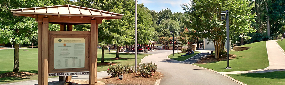 East Cobb Park entrance
