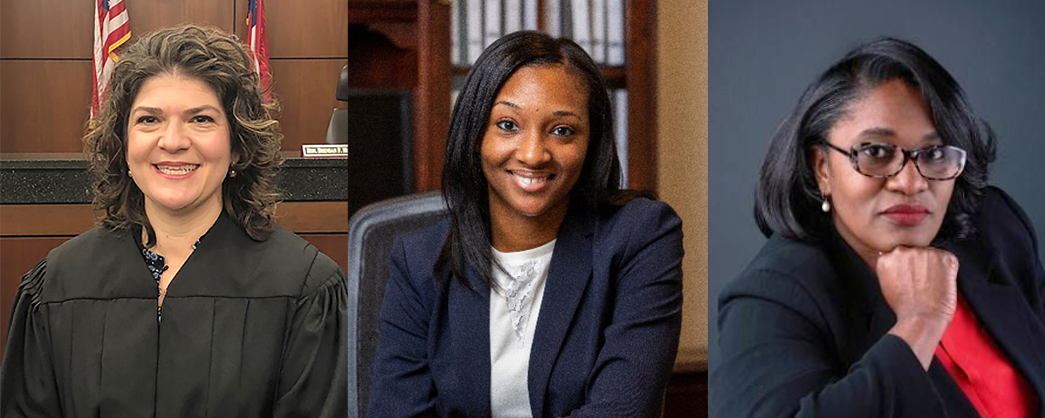 picture of the three new magistrate court judges