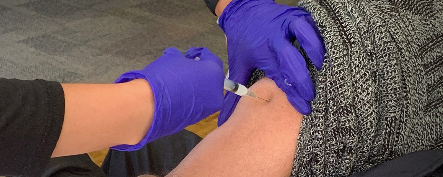 picture of person receiving a vaccination