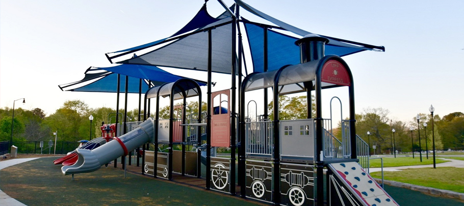 Photo of the playground at Mableton Town Square Park