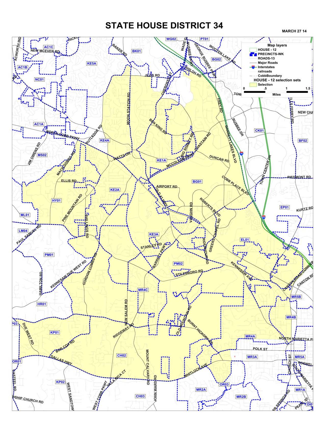 Georgia House District 34