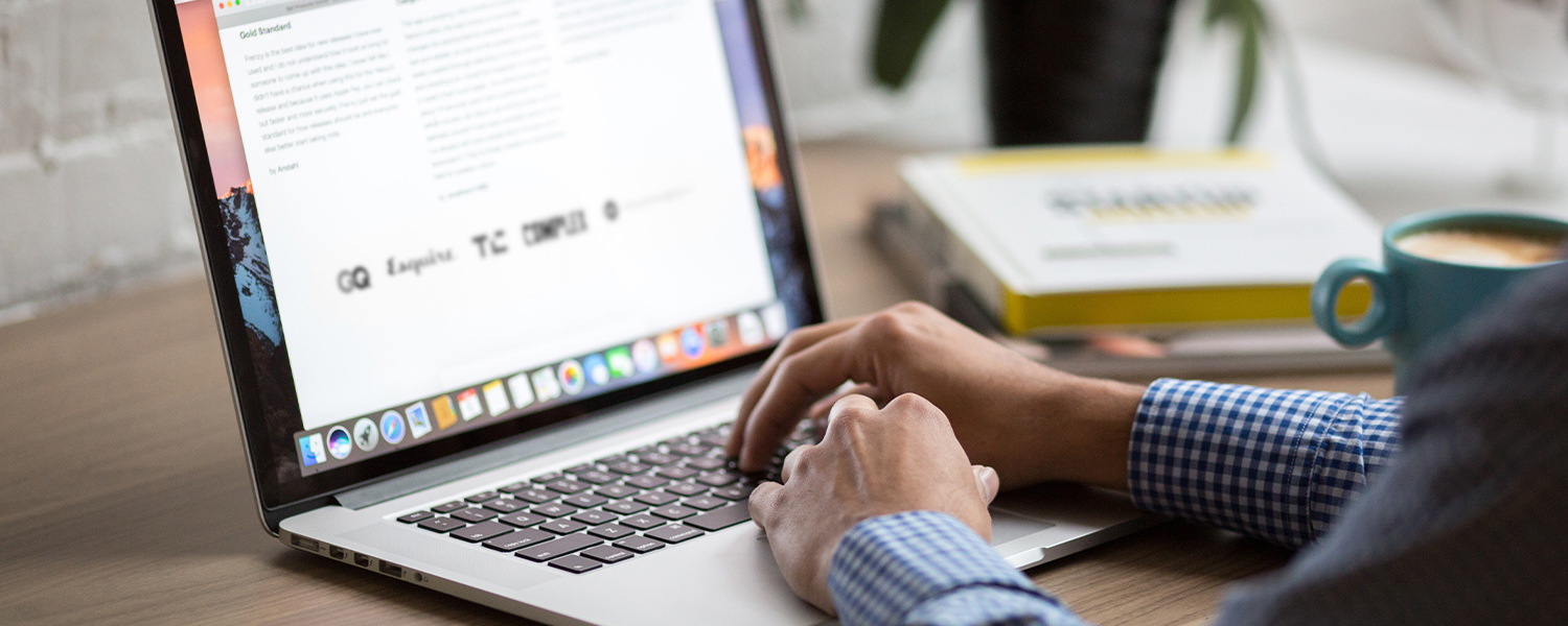 picture of person on laptop