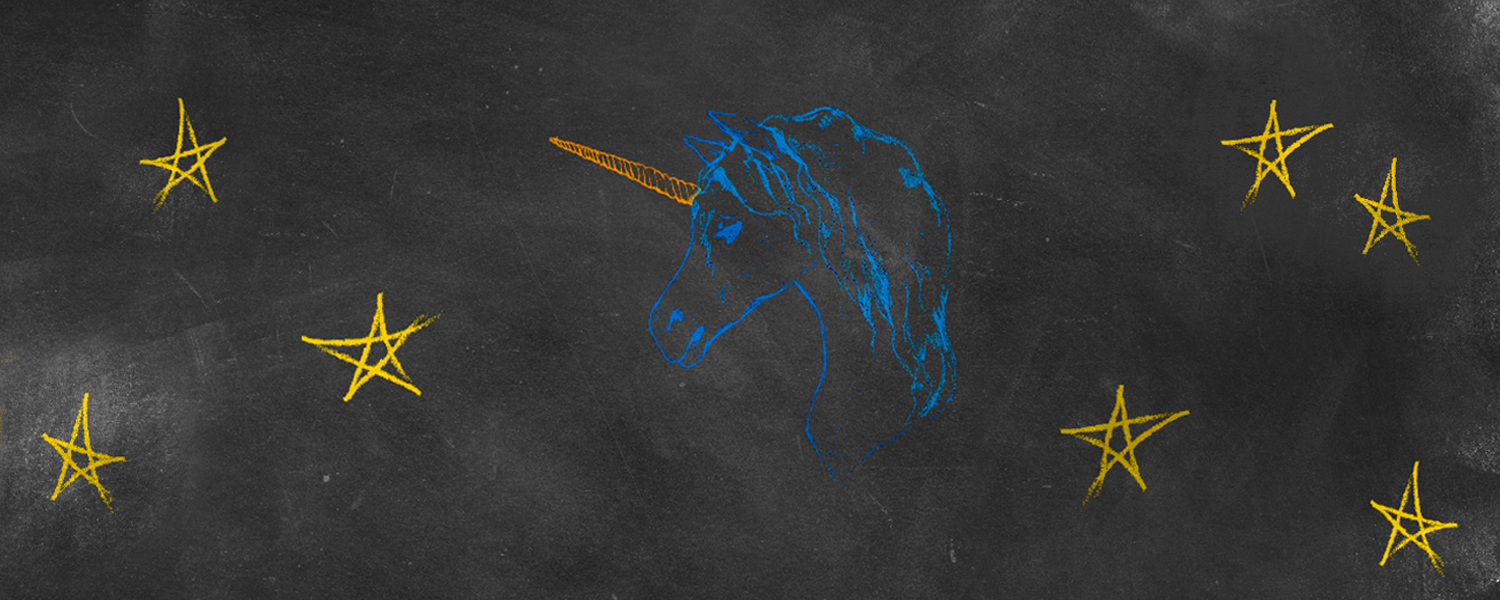 blackboard background with chalk star doodles