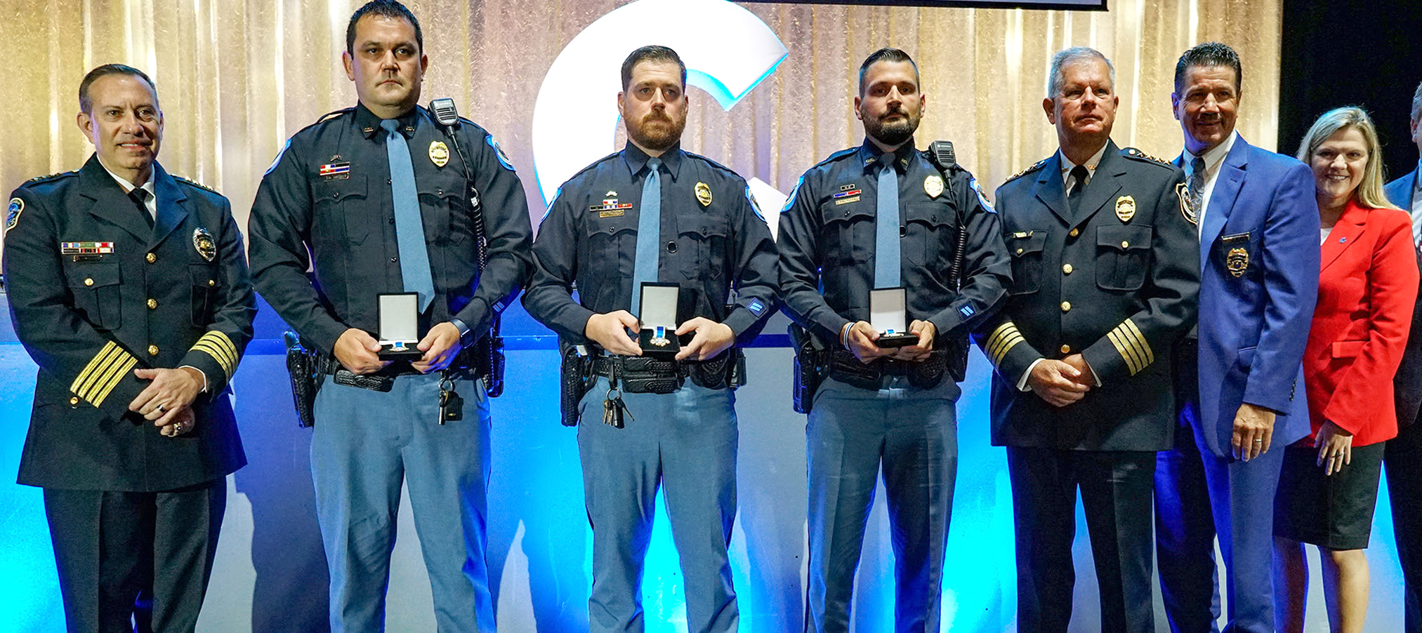 picture of cobb county police award winners