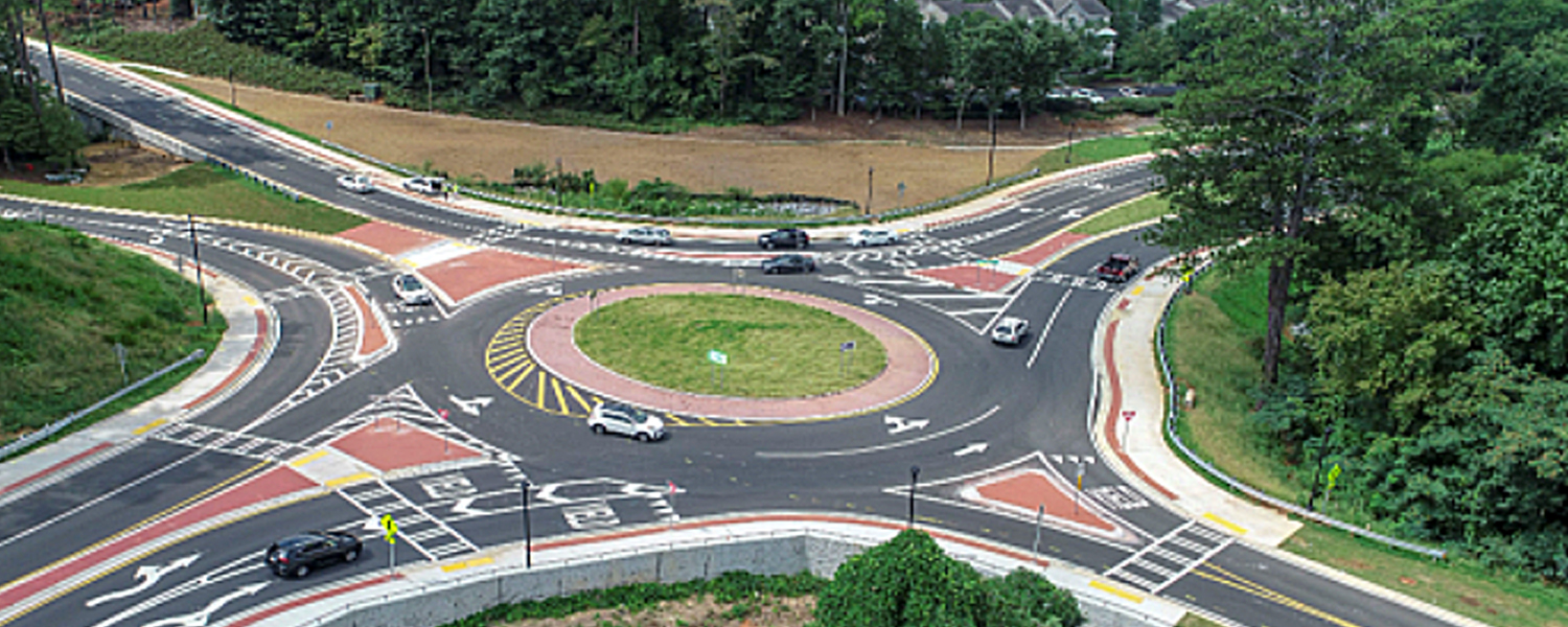 Picture of roundabout