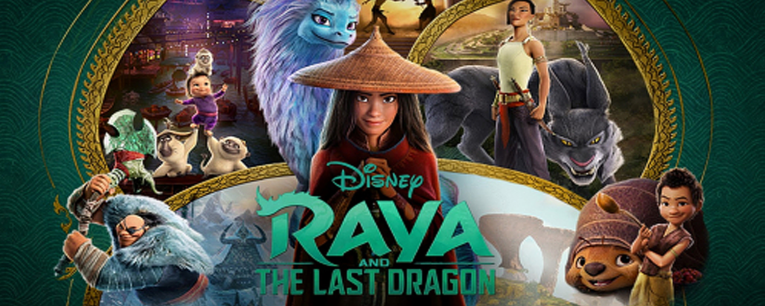 Movie poster for Raya and the Last Dragon