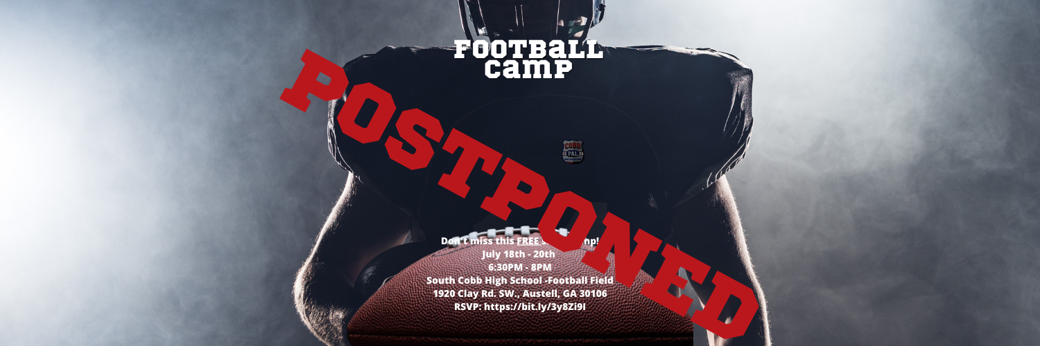 Cobb PAL Football Camp Postponed