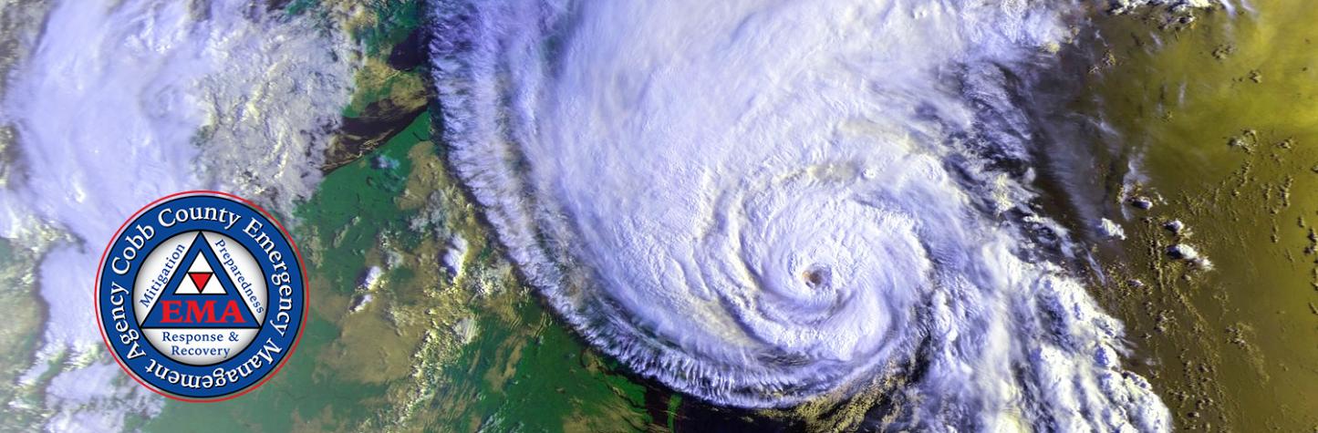 Hurricane satellite