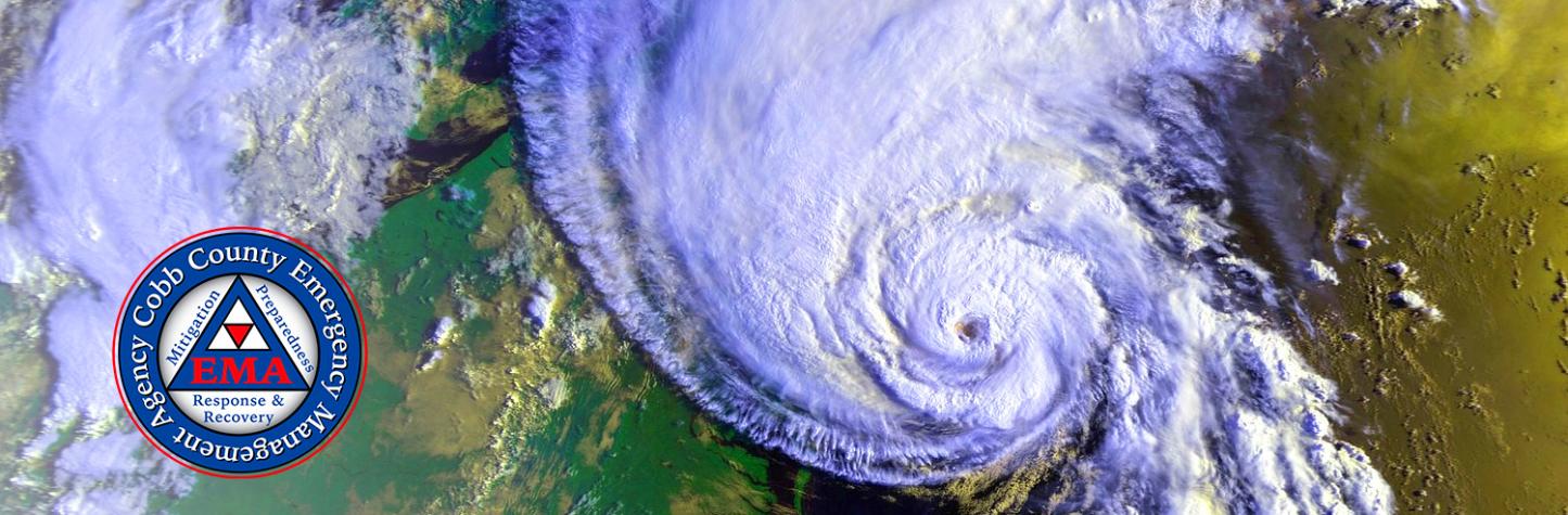 Hurricane satellite