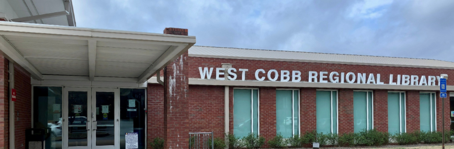 West Cobb Library exterior view
