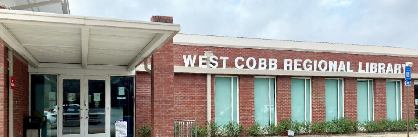 West Cobb Library exterior view