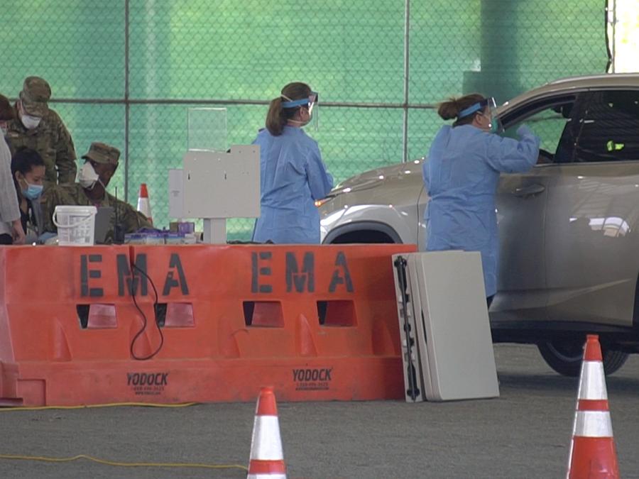 COVID Testing Drive-Thru Center