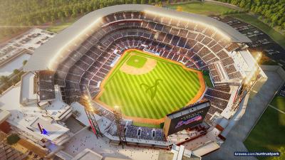 Braves Stadium Rendering
