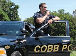 Cobb County Police Car Thumb