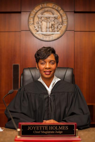 Chief Magistrate Judge Joyette M Holmes