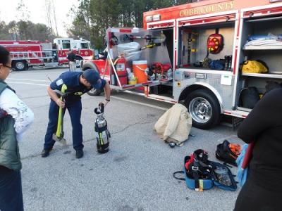 fire truck training